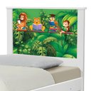 Ver imagem 5 de Bicama Juvenil com Cabeceira Adesivada Safari