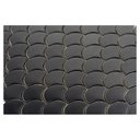 Ver imagem 2 de Mosaico de Metal Biarritz Black 4x3 Placa 32x32cm - 1315003015