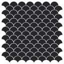 Ver imagem 1 de Mosaico de Metal Biarritz Black 4x3 Placa 32x32cm - 1315003015