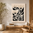 Ver imagem 4 de Quadro Decorativo Botânico Branco Minimalista 60x90