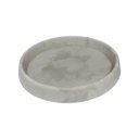 Ver imagem 1 de Prato Redondo Linha Tribo Cimento Queimado 30 - 34cm X 4,5cm - Japi