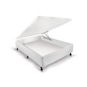 Ver imagem 1 de Cama Box Baú Universal Viúva Courano White New (128x188x30) - Castor