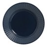 Jogo com 06 Pratos Rasos Mescla Dee Blue Azul Marinho - 1