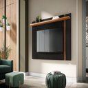 Ver imagem 1 de Painel para TV até 70 Polegadas Extensível com Prateleira Multimóveis Crcol-PTV028 Preto/
