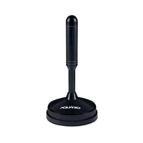 Antena Digital Interna Aquário Dtv-100 4 em 1 Vhf/Uht/Fm/HDTV Cabo 2,5m