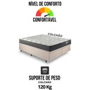 Ver mais imagens de Base Box Baú King 193x203 Linho com Colchão Adapto Molas Ensacadas