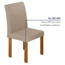 Ver imagem 6 de Conjunto Sala de Jantar 4 Lugares Retangular Tampo MDF Mesa Carol com Cadeiras Espanha