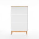 Ver imagem 4 de Sapateira Kaki 3 Portas 86 Cm X 34 Cm Tauari / Off White Suave