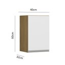 Ver imagem 2 de Armário Aéreo de Cozinha 1 Porta 40cm Sabrina Soluzione Móveis