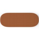 Ver imagem 5 de Cabeceira Cama Box Casal 160cm Lanna com Puff Recamier Doha W01 Bouclê Terracota - Lyam Decor