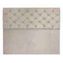 Ver imagem 3 de Cabeceira Capitonê Casal 140cm Jade Suede Bege Slk Decor