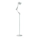 Ver imagem 1 de Luminária Chão Pedestal Articulada Tipo Coluna Branco Office Lamp