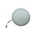 Ver imagem 1 de Kit 2 Painel Led 29,1x29,1 Redondo Branco Embutir 24w 3000k Foxlux