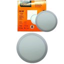 Ver imagem 3 de Kit 2 Painel Led 29,1x29,1 Redondo Branco Embutir 24w 3000k Foxlux
