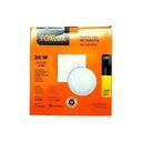 Ver imagem 4 de Kit 2 Painel Led 29,1x29,1 Redondo Branco Embutir 24w 3000k Foxlux