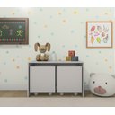 Ver imagem 2 de Mesa Organizadora de Brinquedos com 2 Baús 100% Mdf Plancasa Cinza Cristal Tx