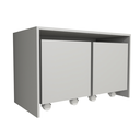 Ver imagem 3 de Mesa Organizadora de Brinquedos com 2 Baús 100% Mdf Plancasa Cinza Cristal Tx