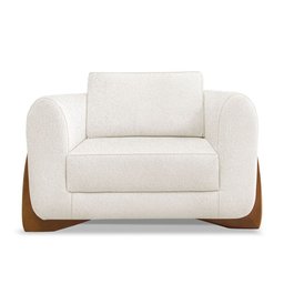 Poltrona Jobim Linho Boucle - Lucadi Home - 3
