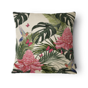 Ver imagem 4 de Kit 3 Capas de Almofada 43x43cm - Floral - Tecido Veludo 100% Poliéster