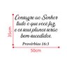 Frase Bíblica Consagre Ao Senhor tudo o que você faz, e os seus planos serão bem-sucedidos - 2