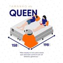 Ver imagem 5 de Colchão Luanda Espuma D28 Queen 158x198x24 King House
