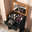 Ver imagem 7 de Penteadeira Camarin Moderna com Banco Linhas Retas Espelho