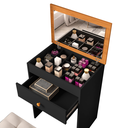 Ver mais imagens de Penteadeira Camarin Moderna com Banco Linhas Retas Espelho