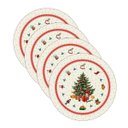 Ver imagem 2 de Kit Sousplat Natal Árvore Nsw 4 Peças com Base