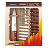 Kit para Churrasco Tramontina em Aço Inox com Cabo Vermelho Polywood 14 Peças Tramontina - 2