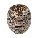 Ver imagem 2 de Vaso Mosaico Colorido em Vidro - 25x16 cm
