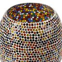Ver imagem 1 de Vaso Mosaico Colorido em Vidro - 25x16 cm