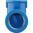 Ver imagem 3 de Joelho De 90° Graus Soldável PVC Azul Para Canos Tubos De Água Fria De 1/2” Polegadas 25mm