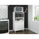 Ver imagem 2 de Balcão de Cozinha para Forno e Microondas - Branco