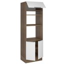 Ver imagem 5 de Torre Quente Madesa Stella 70 cm 3 Portas Rustic/Branco