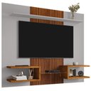 Ver imagem 1 de Painel Suspenso Tv 55 Pol 163 Cm Atlas Off White Naturalle Bechara