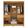 Guarda-roupa Casal 6 Portas 159,6cm X 201cm Mauá - 4
