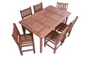 Ver imagem 5 de Mesa Retangular Madeira Maciça com 6 Cadeiras Western