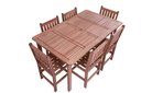 Ver imagem 6 de Mesa Retangular Madeira Maciça  com 6 Cadeiras Western