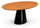 Ver imagem 5 de Mesa de Jantar Freijó 160x90cm - Base Cone Oval Preto