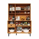 Ver imagem 3 de Armário de Cozinha Completa 4 Portas 2 Gavetas Veneza Movelove