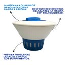 Ver imagem 6 de Clorador Flutuante 20cm para Piscina - Netuno