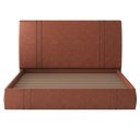 Ver imagem 3 de Cama Queen Flutuante com Cabeceira 160cm Astra S04 Couríssimo Telha - Lyam Decor
