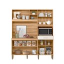 Ver imagem 3 de Cozinha Compacta Yara 160 Freijo Off White Nicioli