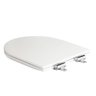 Assento Poliester Soft Close Antimicrobiano Link LK Branco para vaso Deca - 6