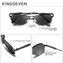 Ver imagem 3 de Óculos de Sol Masculino Polarizados Design Piloto N7725 - Preto