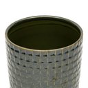 Ver imagem 2 de Cachepot Decorativo em Cerâmica Verde 16cm 24080 Mart