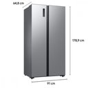 Ver imagem 7 de Geladeira Side By Side Rs52 com All Around Cooling 490l 2 Portas
