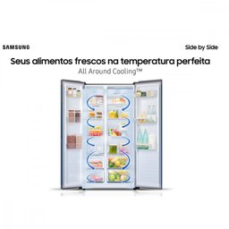 Geladeira Side By Side Rs52 com All Around Cooling 490l 2 Portas - 4