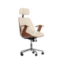 Ver imagem 3 de Cadeira de Escritório Moderna Presidente Lisboa:bege