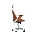 Ver imagem 5 de Cadeira de Escritório Moderna Presidente Lisboa:bege